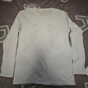 Long Sleeve Cream Shirt